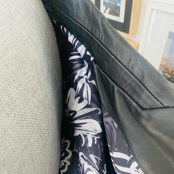 NEW soft leather blazer/ jacket - Picture 6 of 8